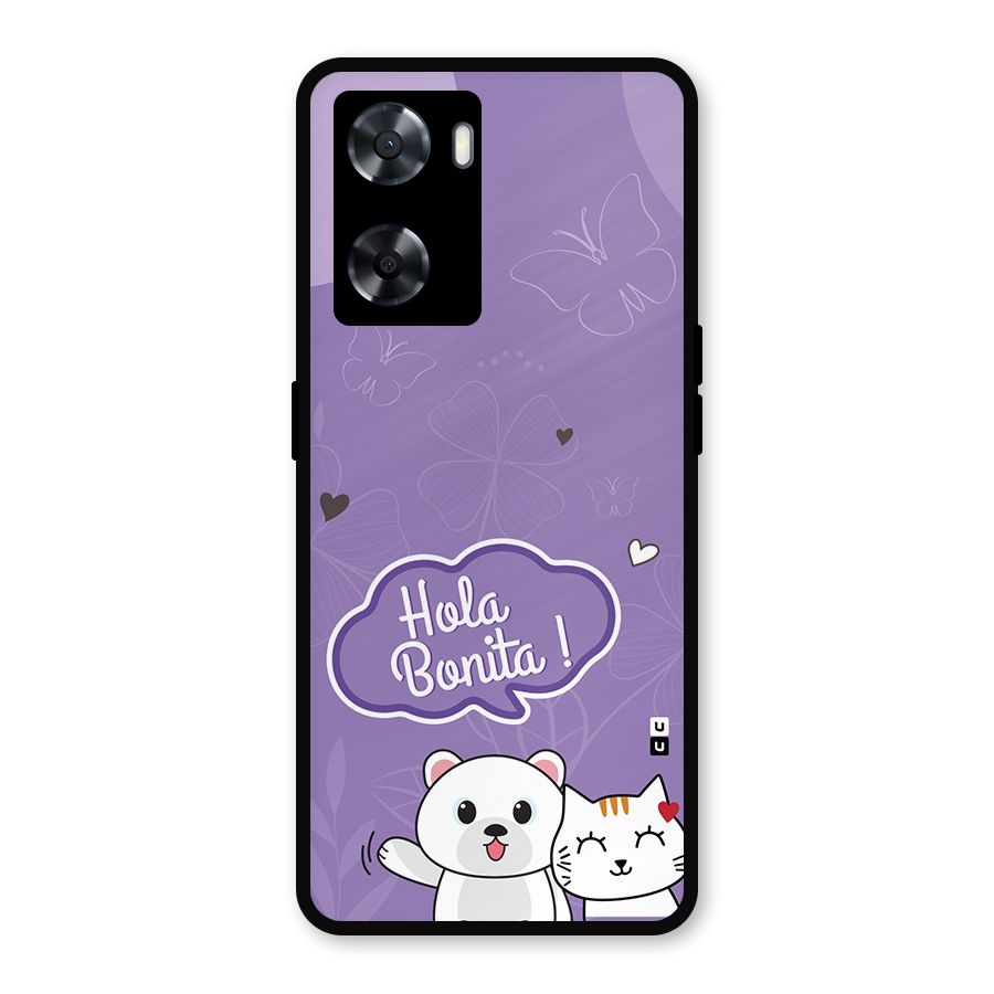 Hola Bonita Metal Back Case for OnePlus Nord N20 SE