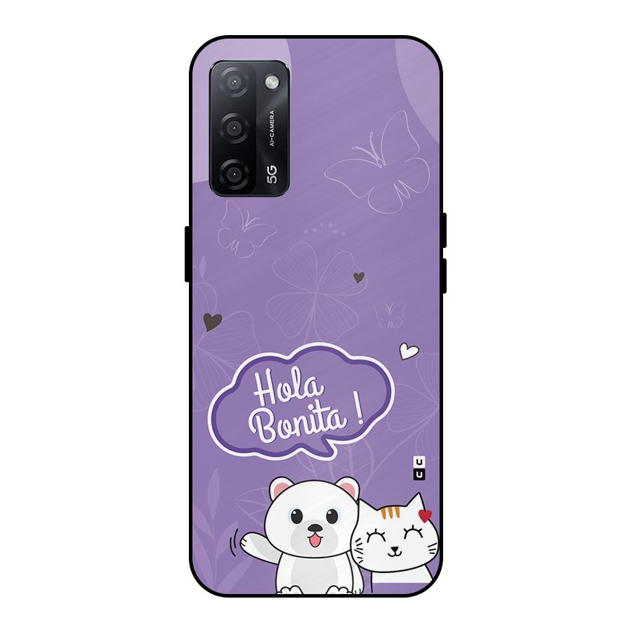 Hola Bonita Metal Back Case for Oppo A53s 5G