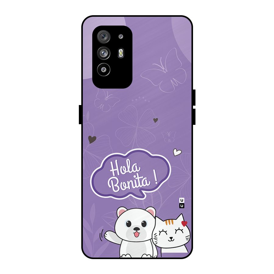 Hola Bonita Metal Back Case for Oppo F19 Pro Plus 5G