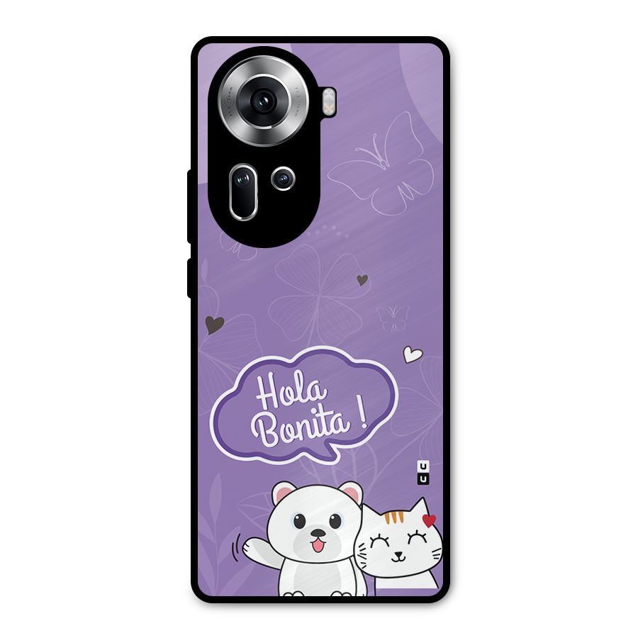Hola Bonita Metal Back Case for Oppo Reno11 5G