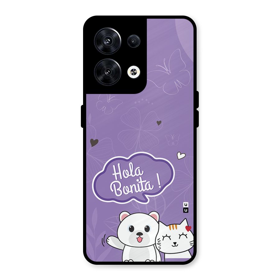 Hola Bonita Metal Back Case for Oppo Reno8 5G