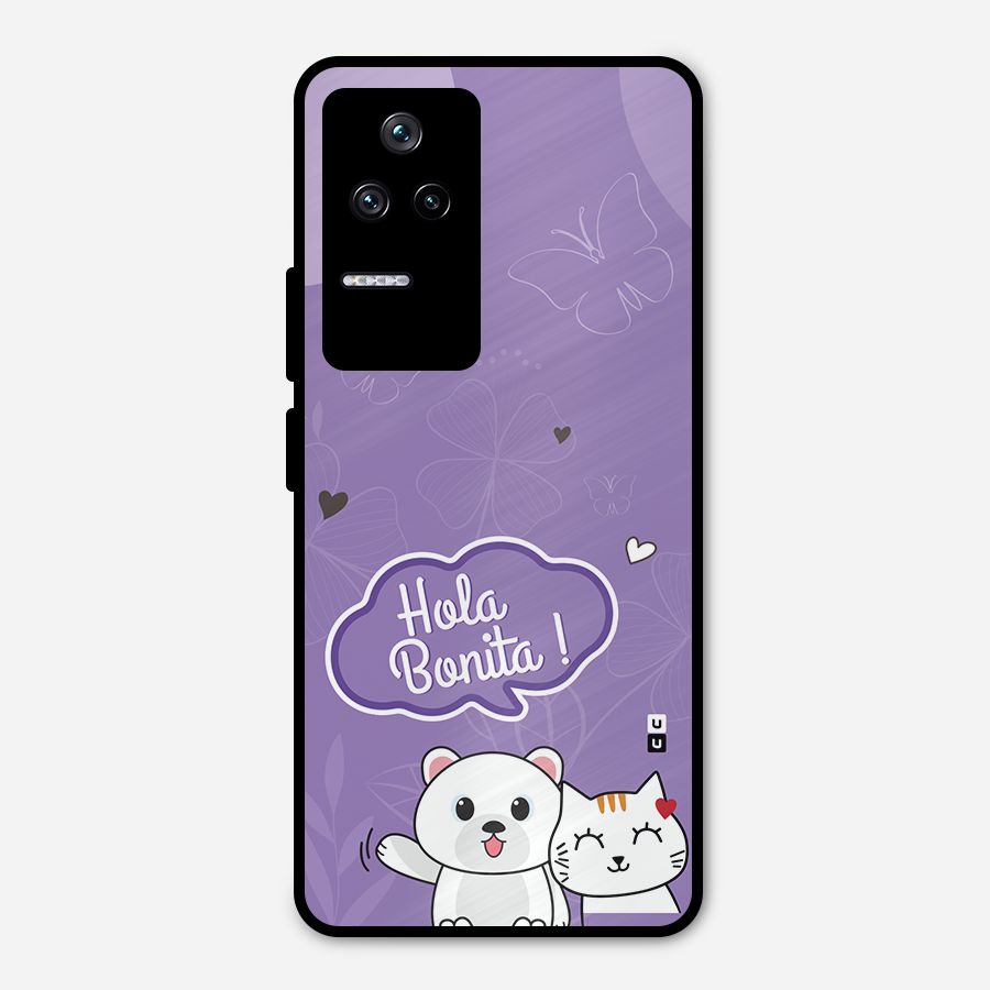 Hola Bonita Metal Back Case for Poco F4 5G