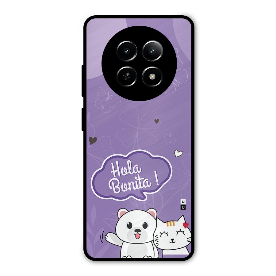 Hola Bonita Metal Back Case for Realme 12x 5G