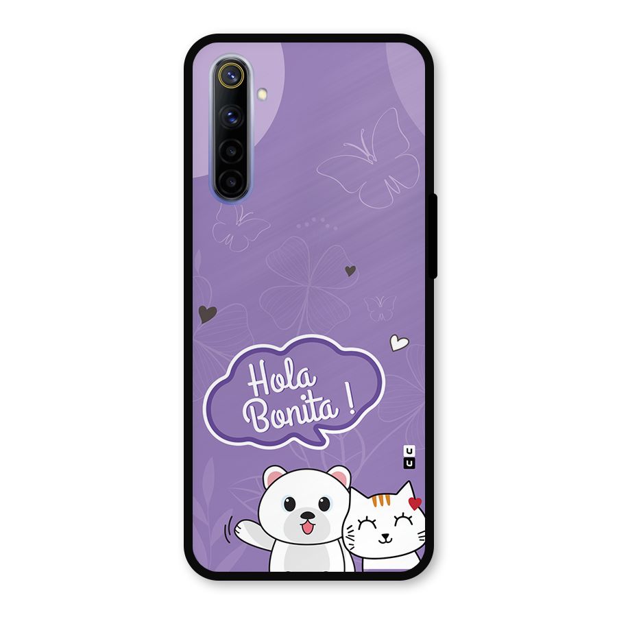 Hola Bonita Metal Back Case for Realme 6