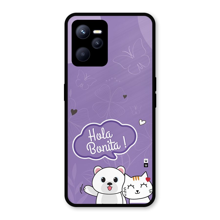Hola Bonita Metal Back Case for Realme C35