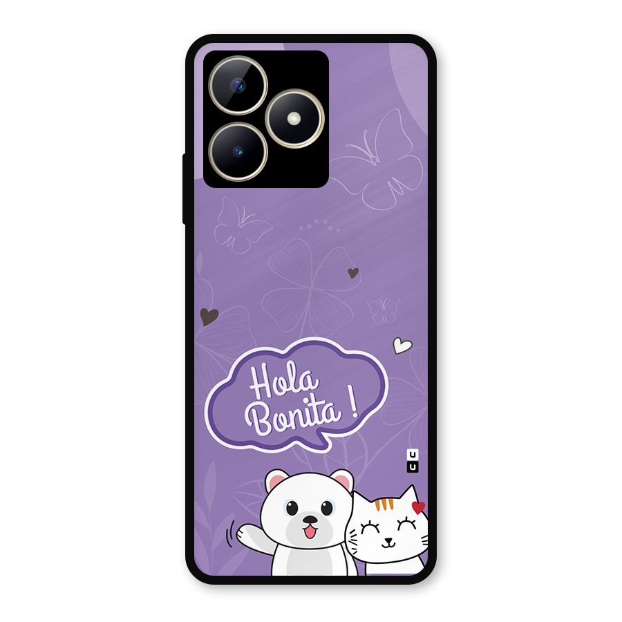 Hola Bonita Metal Back Case for Realme C53