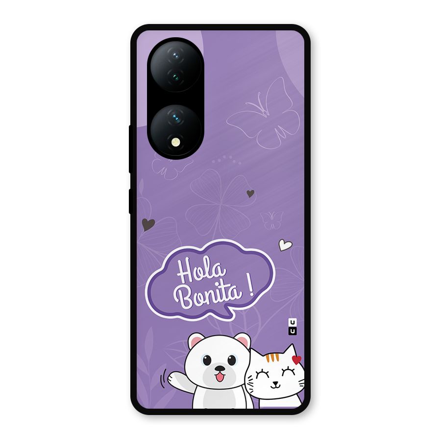 Hola Bonita Metal Back Case for Vivo T2