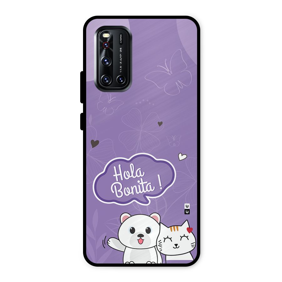 Hola Bonita Metal Back Case for Vivo V19