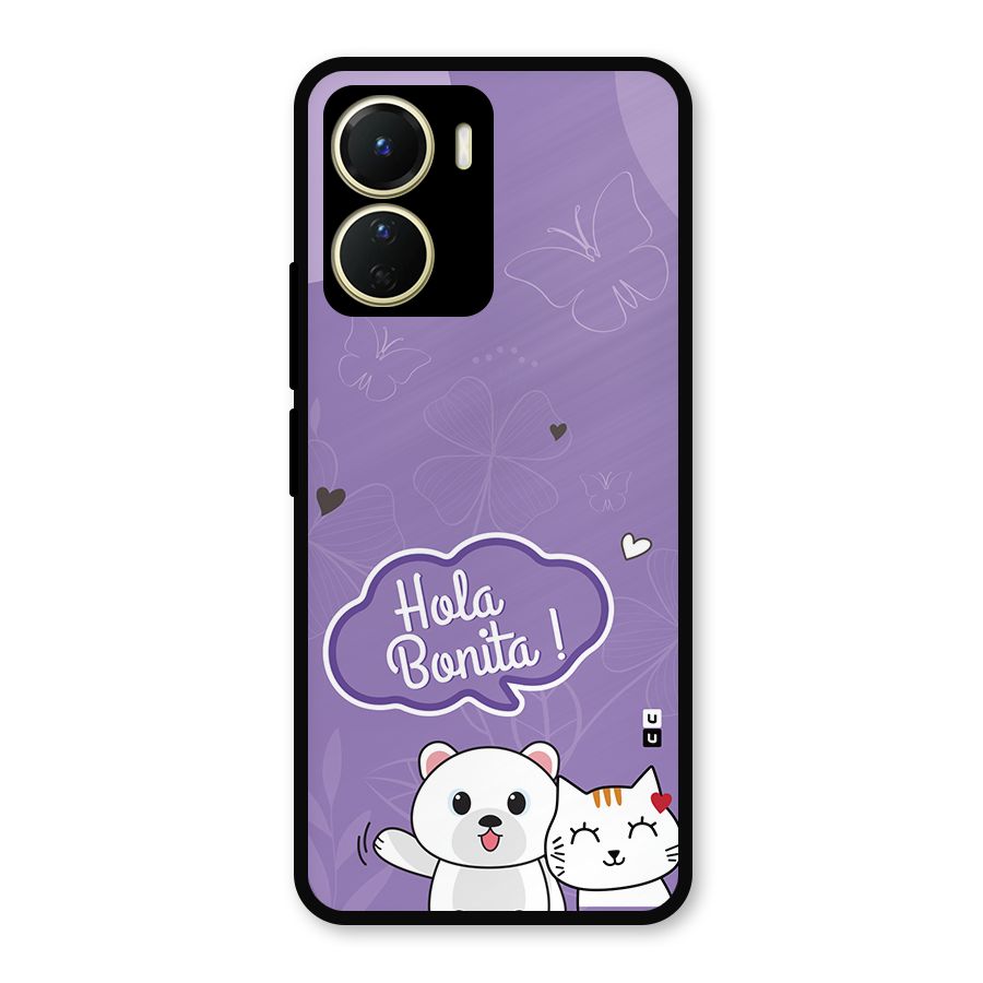 Hola Bonita Metal Back Case for Vivo Y16