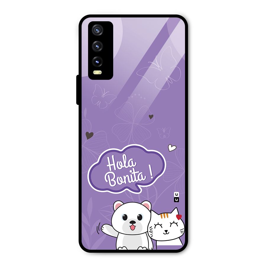Hola Bonita Metal Back Case for Vivo Y20