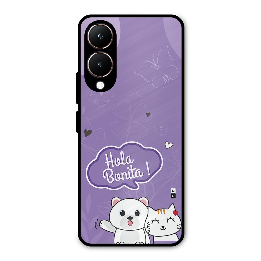 Hola Bonita Metal Back Case for Vivo Y28