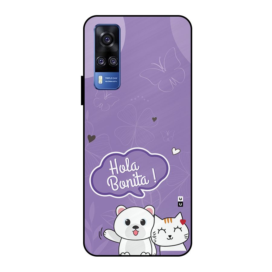 Hola Bonita Metal Back Case for Vivo Y51