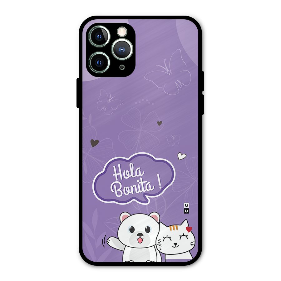 Hola Bonita Metal Back Case for iPhone 11 Pro Max