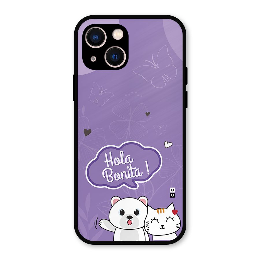 Hola Bonita Metal Back Case for iPhone 13