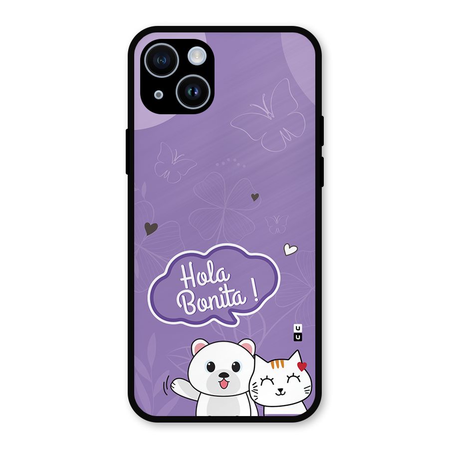 Hola Bonita Metal Back Case for iPhone 14