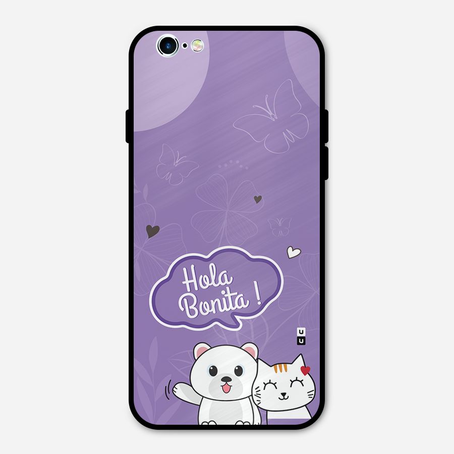 Hola Bonita Metal Back Case for iPhone 6 6s