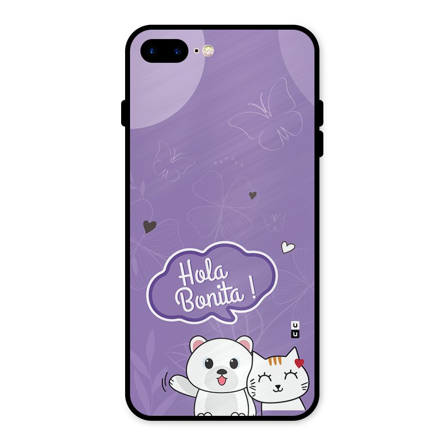 Hola Bonita Metal Back Case for iPhone 7 Plus