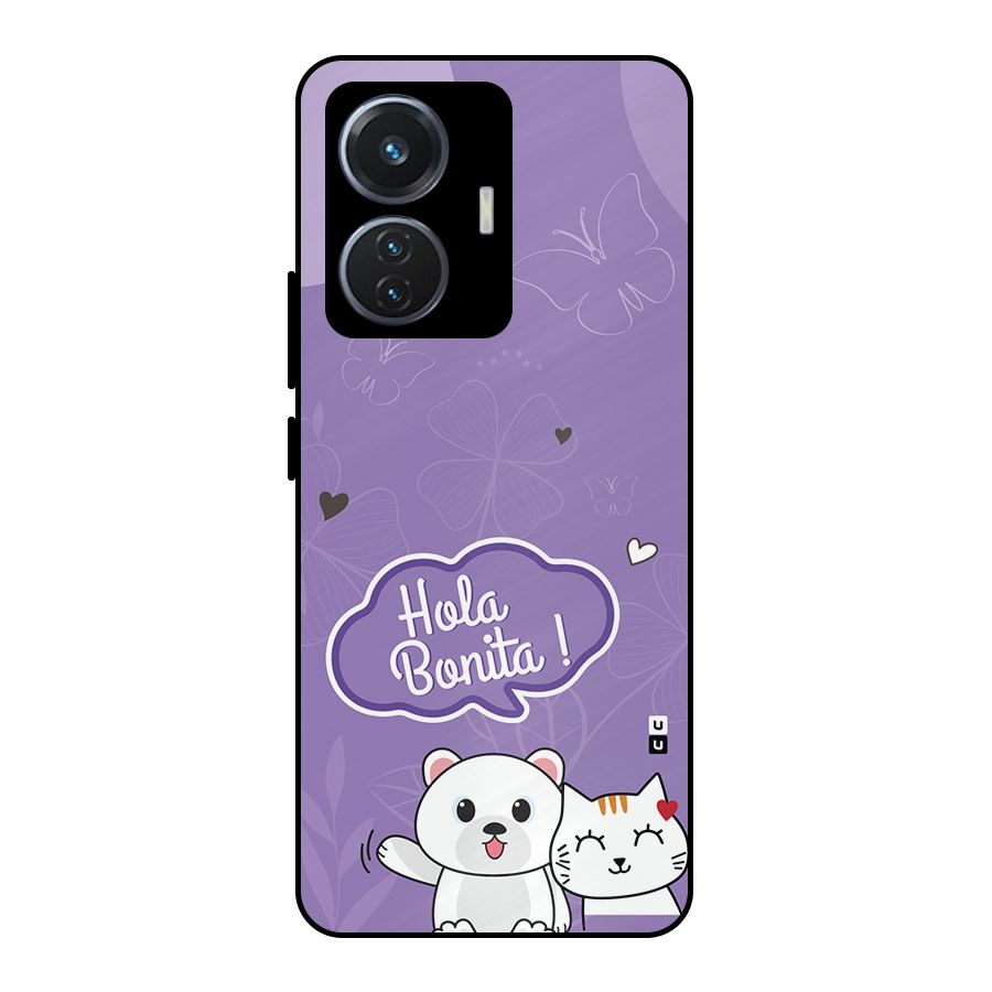 Hola Bonita Metal Back Case for iQOO Z6 44W