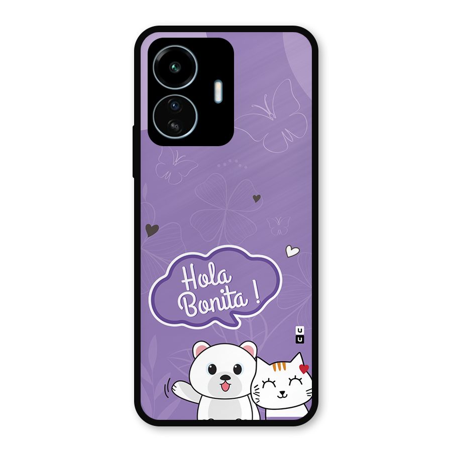 Hola Bonita Metal Back Case for vivo iQOO Z6 Lite 5G