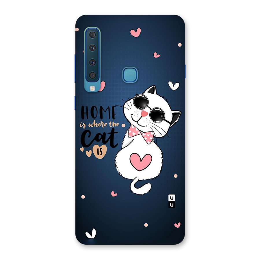 Home Where Cat Back Case for Galaxy A9 (2018)