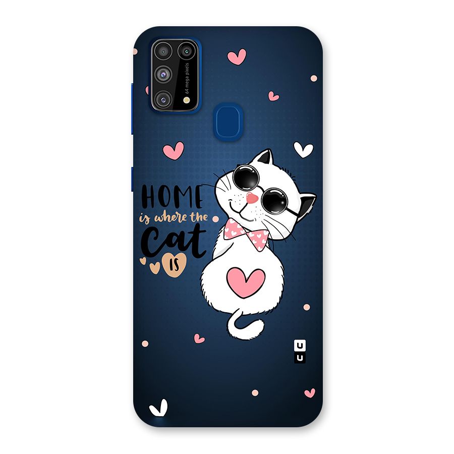 Home Where Cat Back Case for Galaxy F41