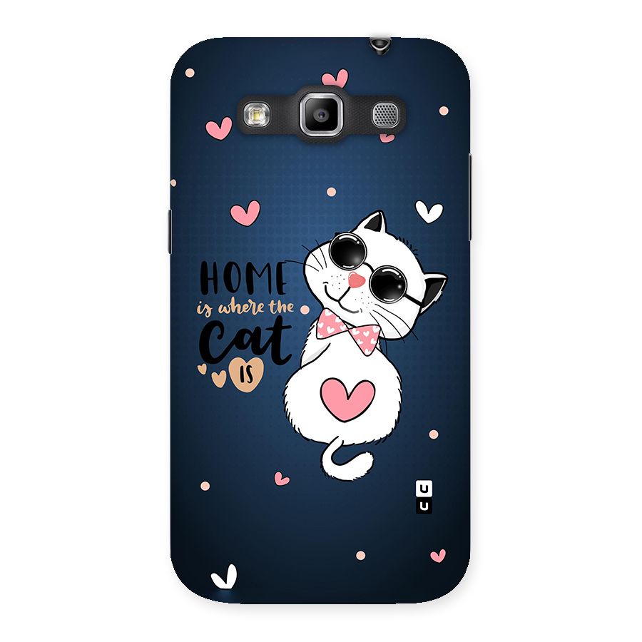 Home Where Cat Back Case for Galaxy Grand Quattro