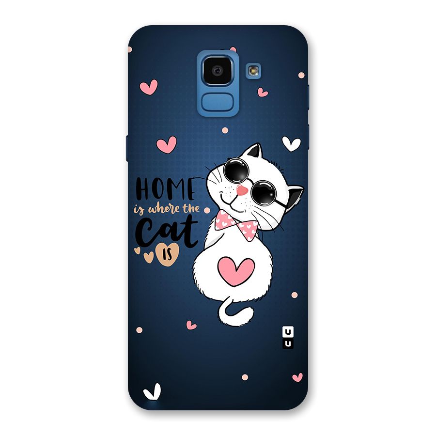 Home Where Cat Back Case for Galaxy On6