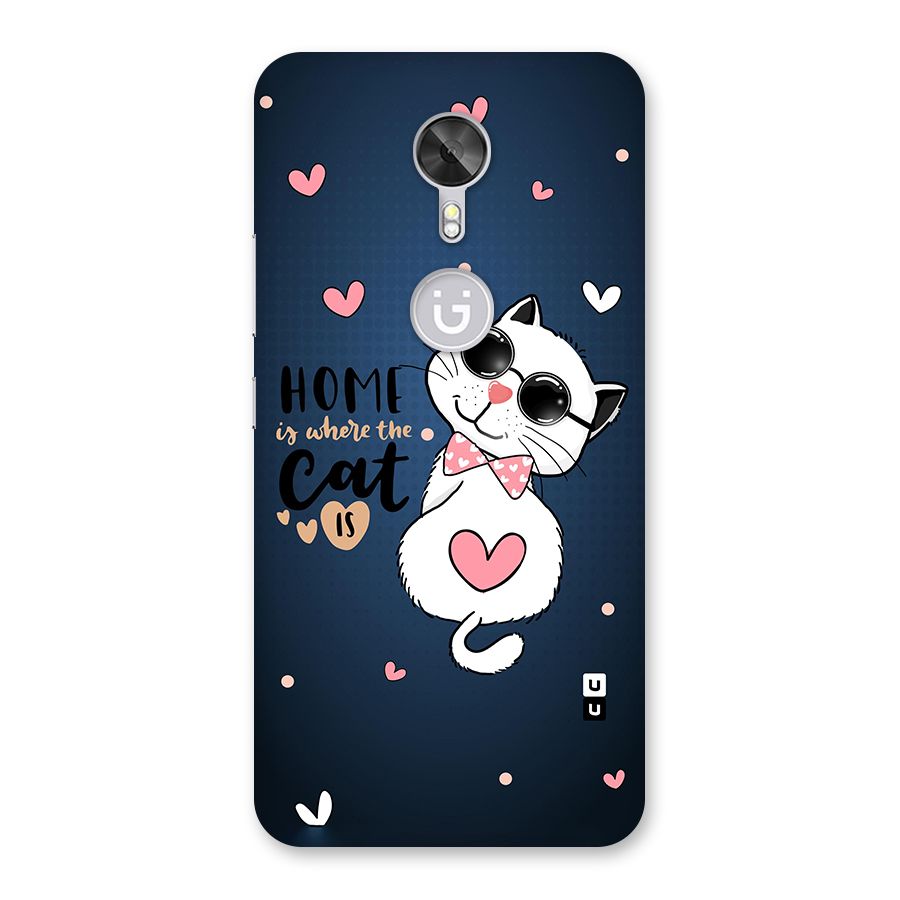 Home Where Cat Back Case for Gionee A1