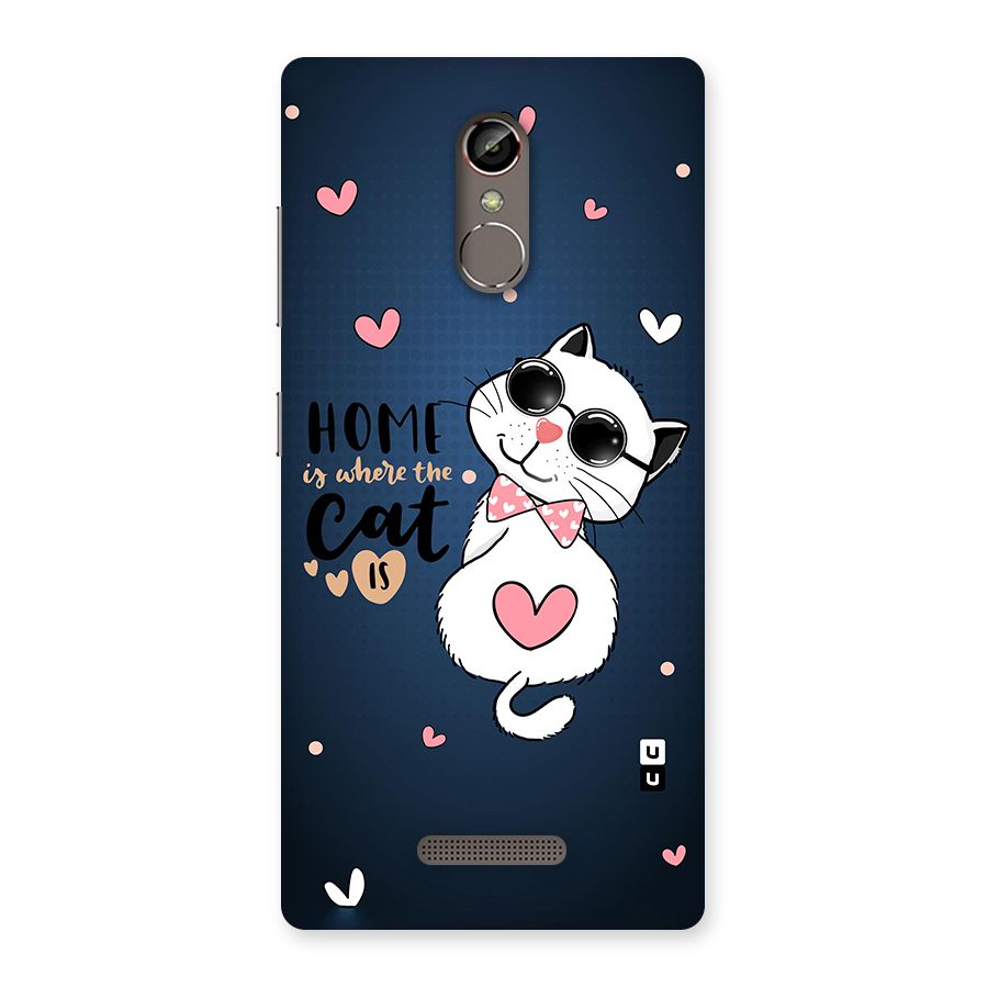 Home Where Cat Back Case for Gionee S6s