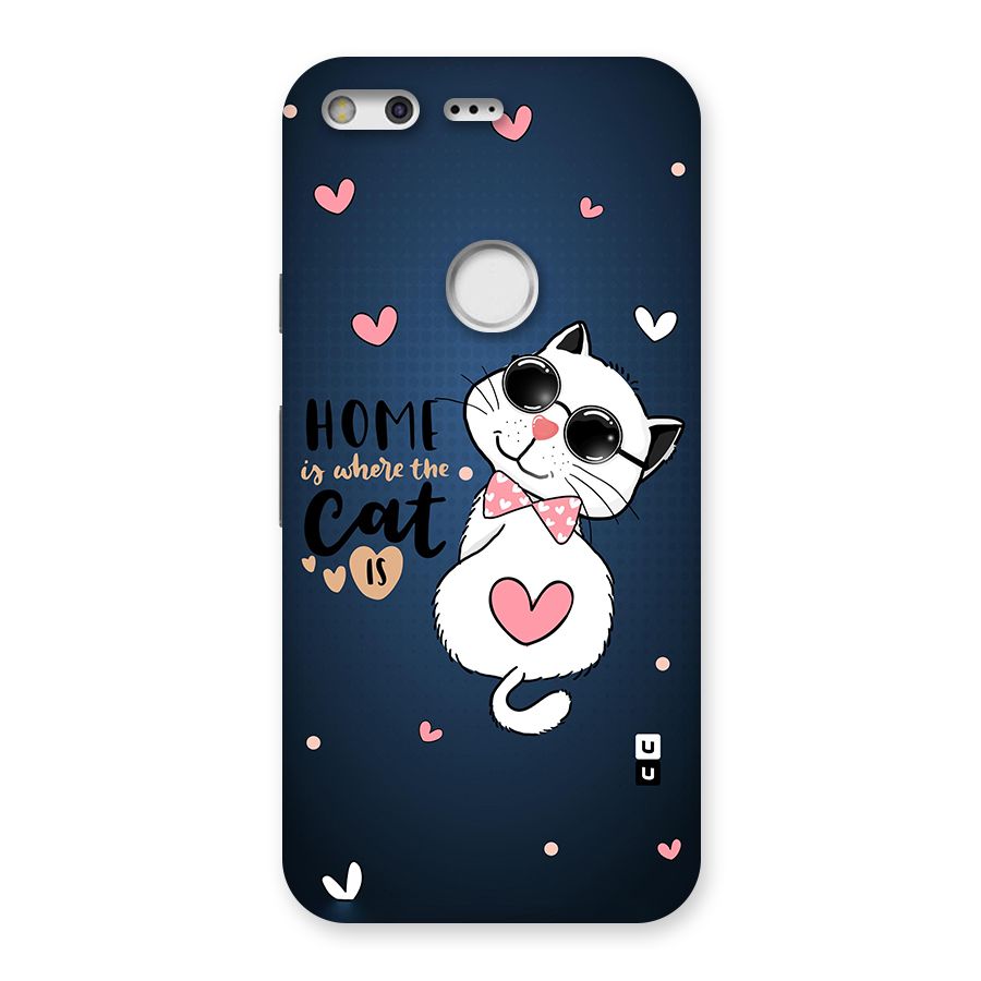 Home Where Cat Back Case for Google Pixel