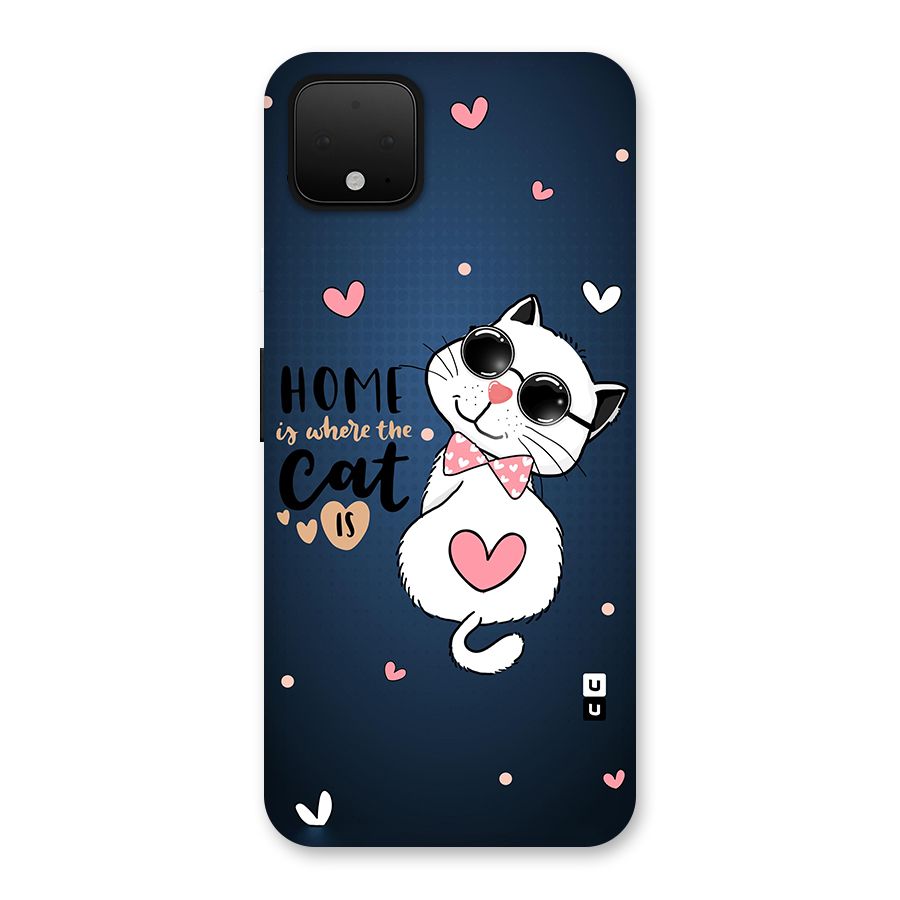 Home Where Cat Back Case for Google Pixel 4 XL