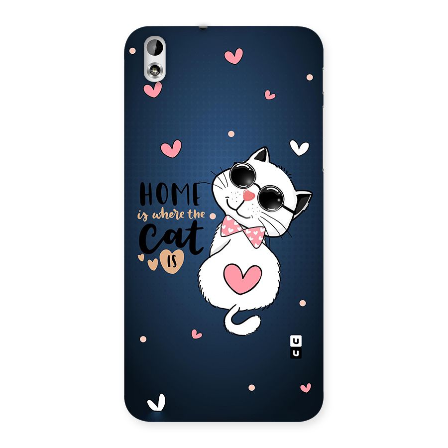 Home Where Cat Back Case for HTC Desire 816g
