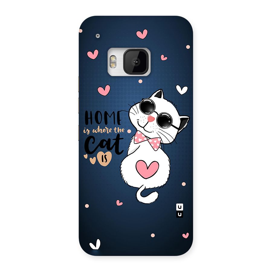 Home Where Cat Back Case for HTC One M9