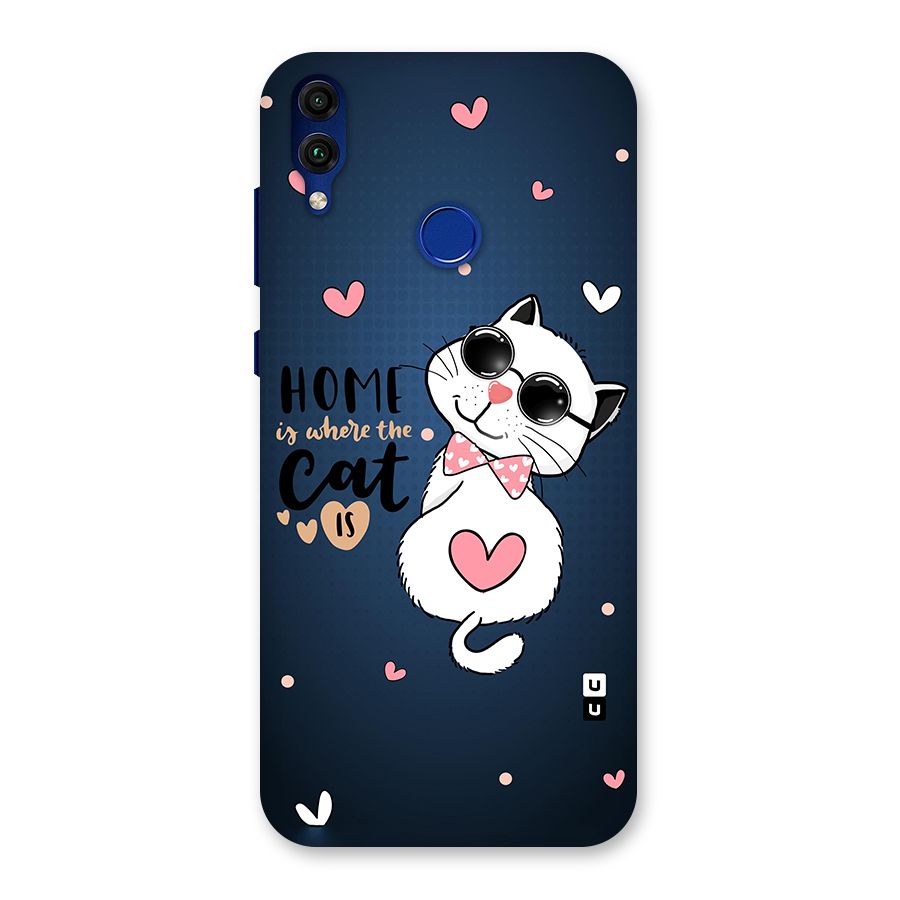Home Where Cat Back Case for Honor 8C