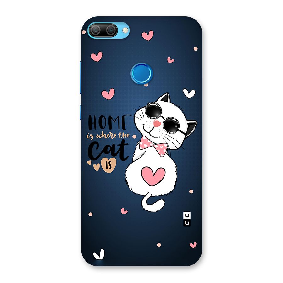 Home Where Cat Back Case for Honor 9N