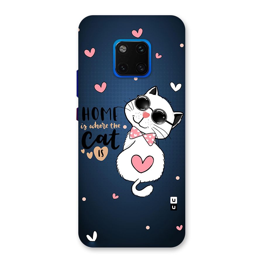 Home Where Cat Back Case for Huawei Mate 20 Pro