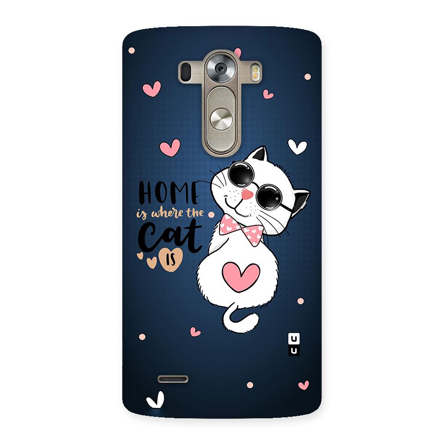 Home Where Cat Back Case for LG G3