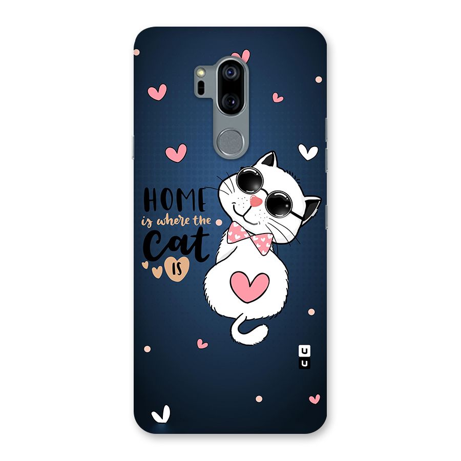 Home Where Cat Back Case for LG G7