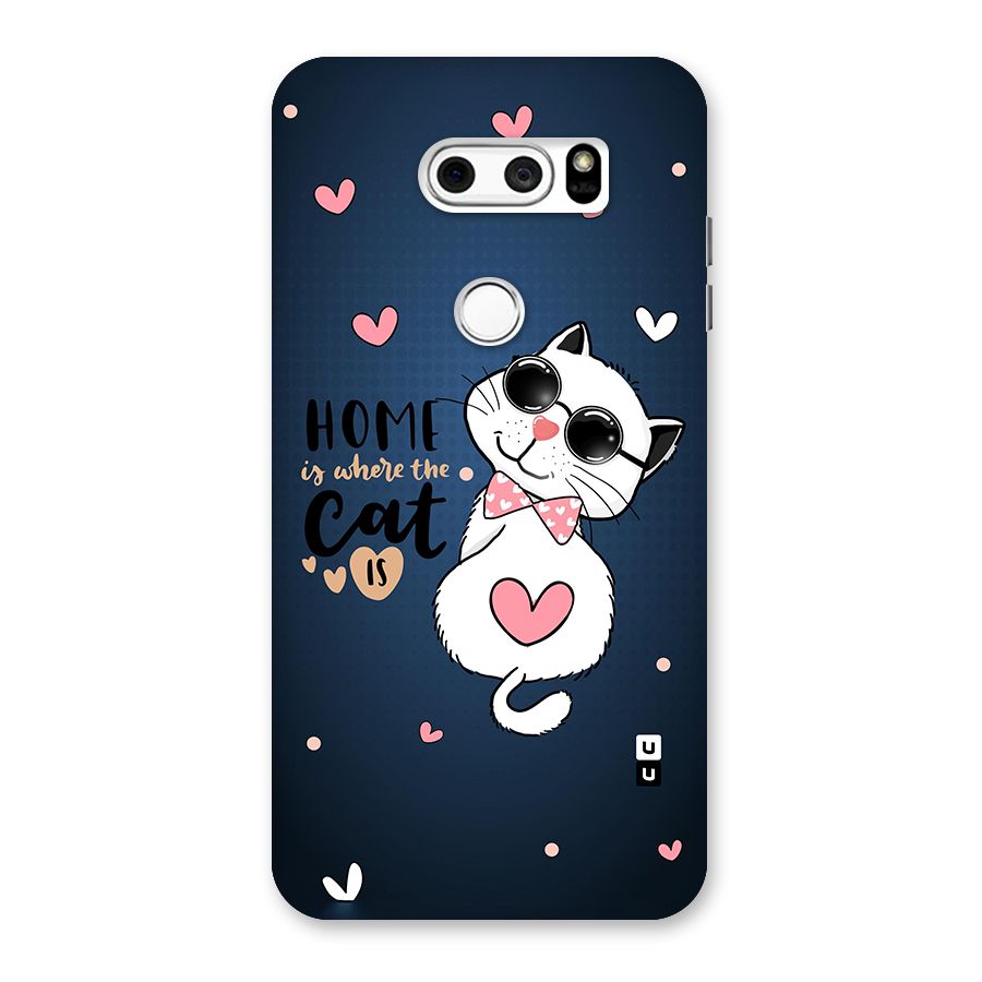 Home Where Cat Back Case for LG V30