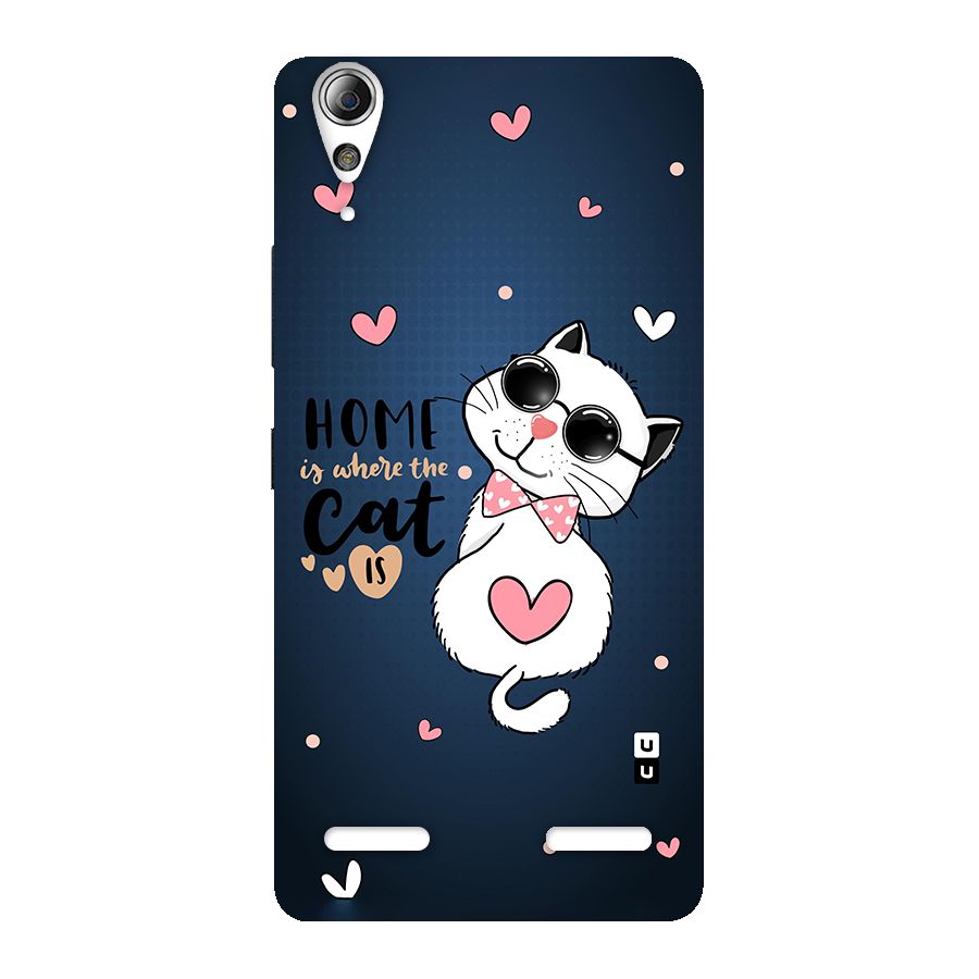Home Where Cat Back Case for Lenovo A6000