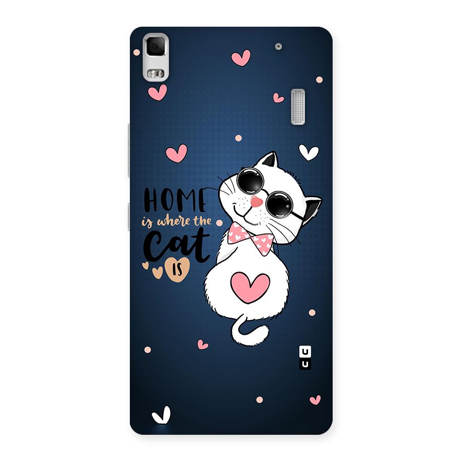 Home Where Cat Back Case for Lenovo A7000