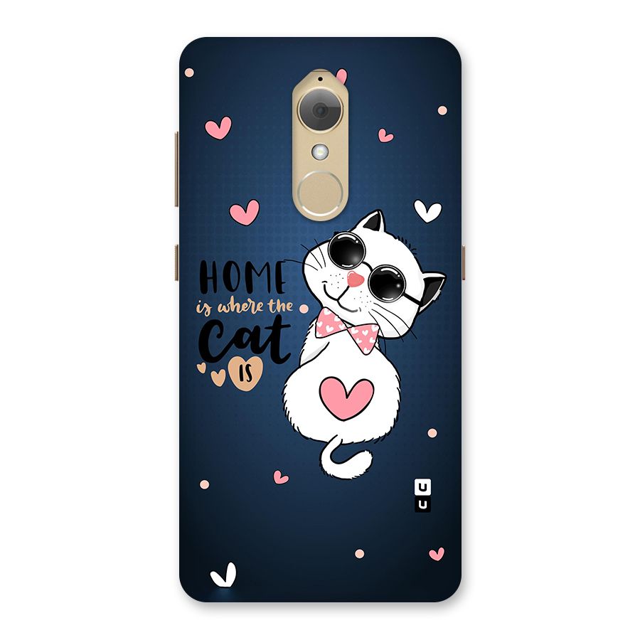 Home Where Cat Back Case for Lenovo K8