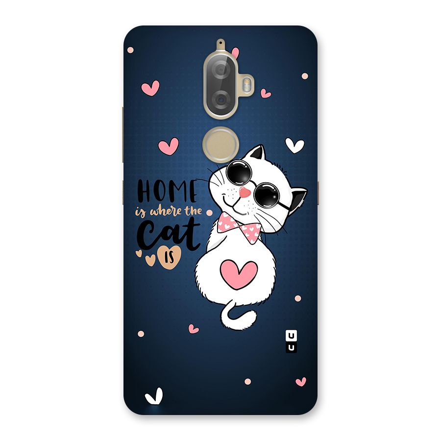 Home Where Cat Back Case for Lenovo K8 Plus