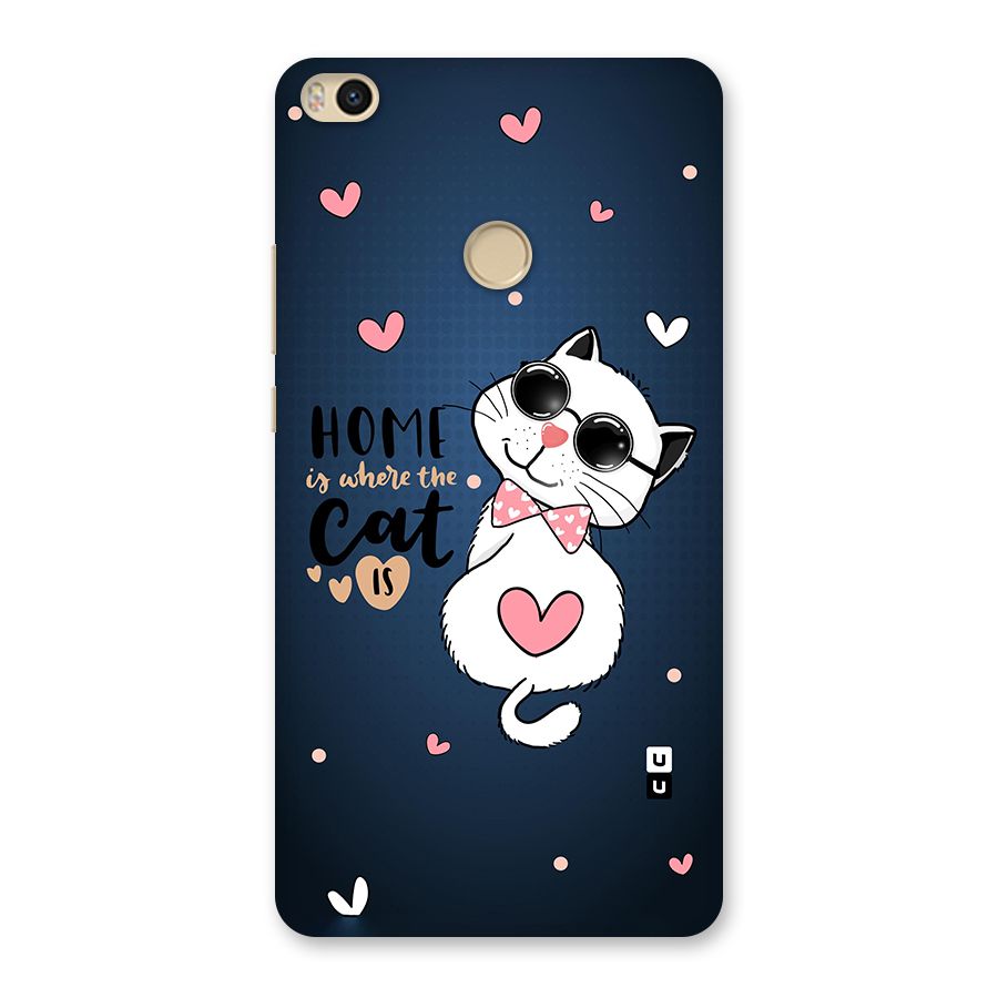 Home Where Cat Back Case for Mi Max 2