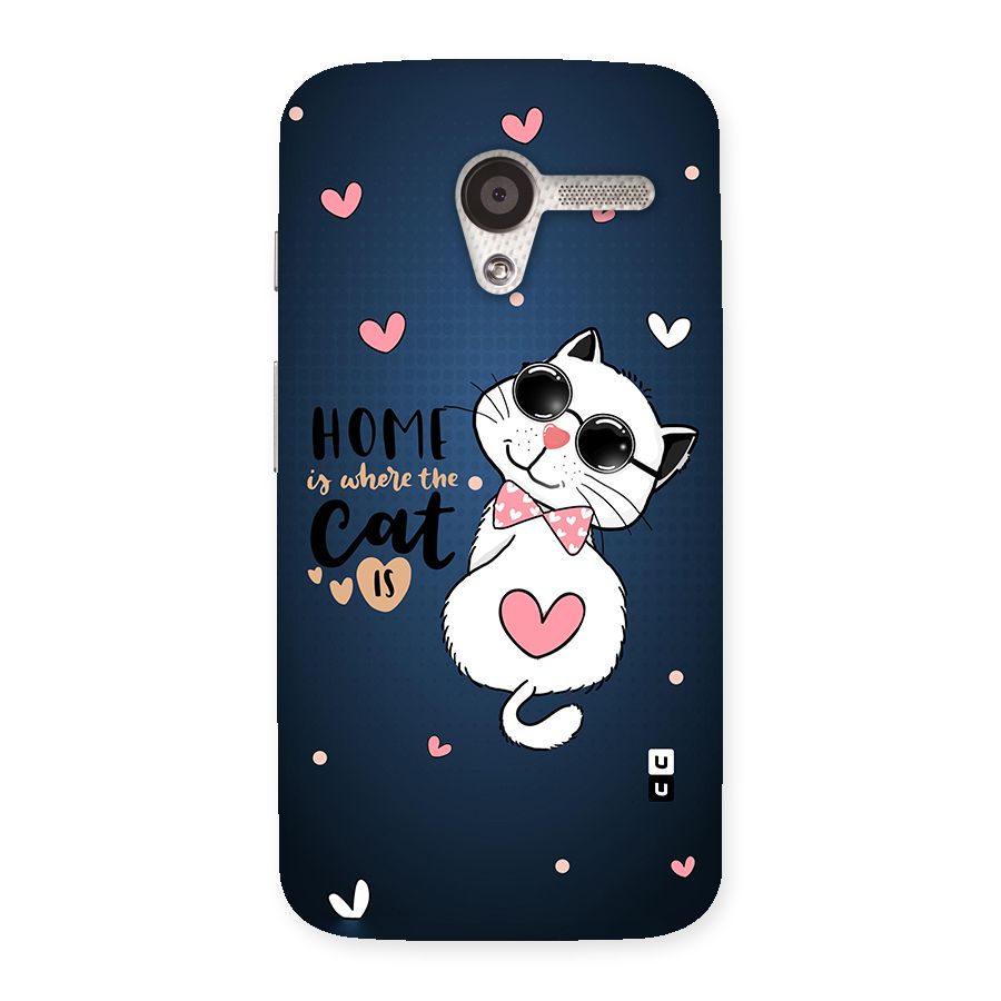 Home Where Cat Back Case for Moto X
