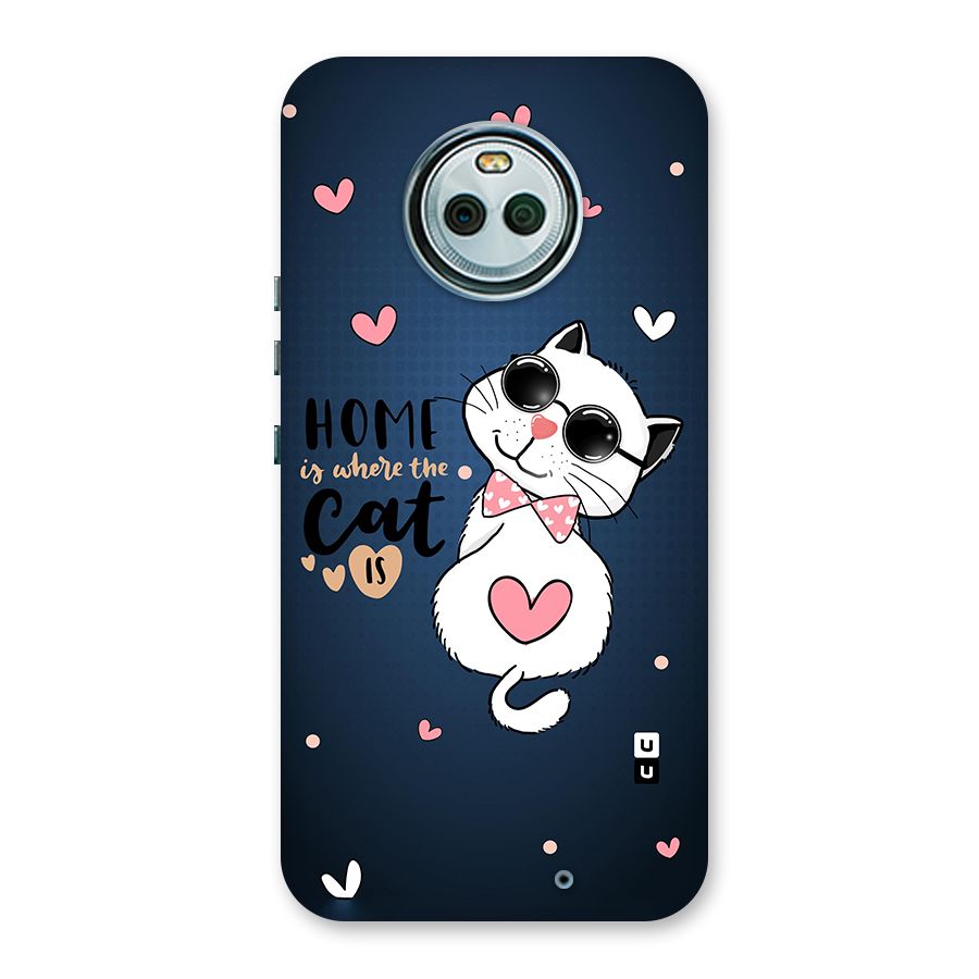 Home Where Cat Back Case for Moto X4