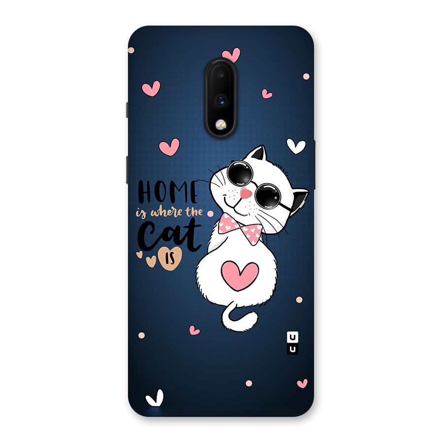 Home Where Cat Back Case for OnePlus 7