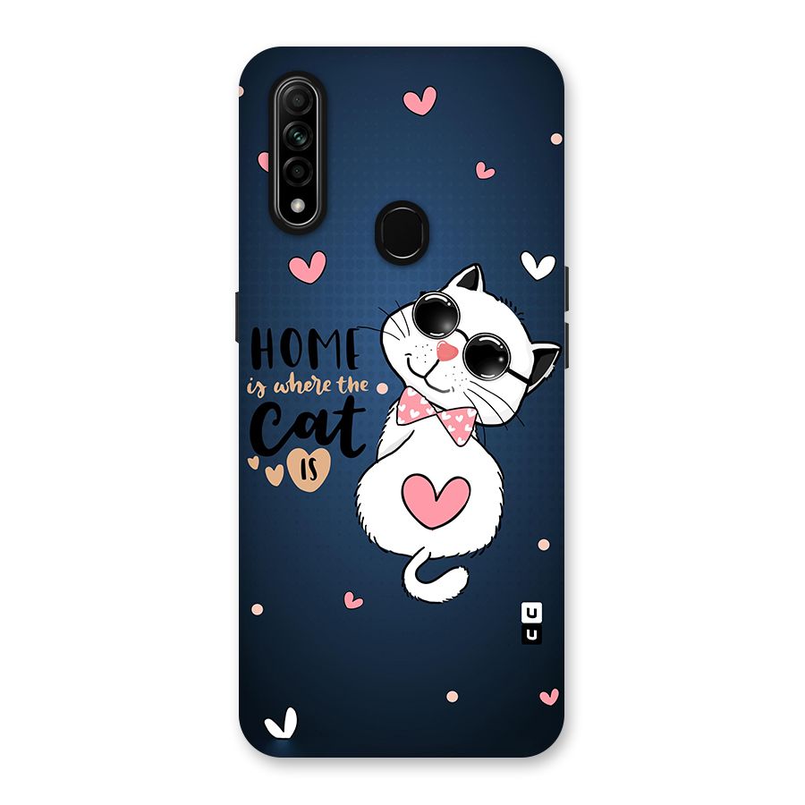 Home Where Cat Back Case for Oppo A31