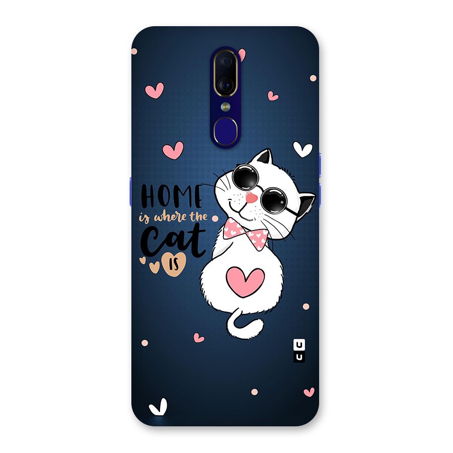 Home Where Cat Back Case for Oppo A9