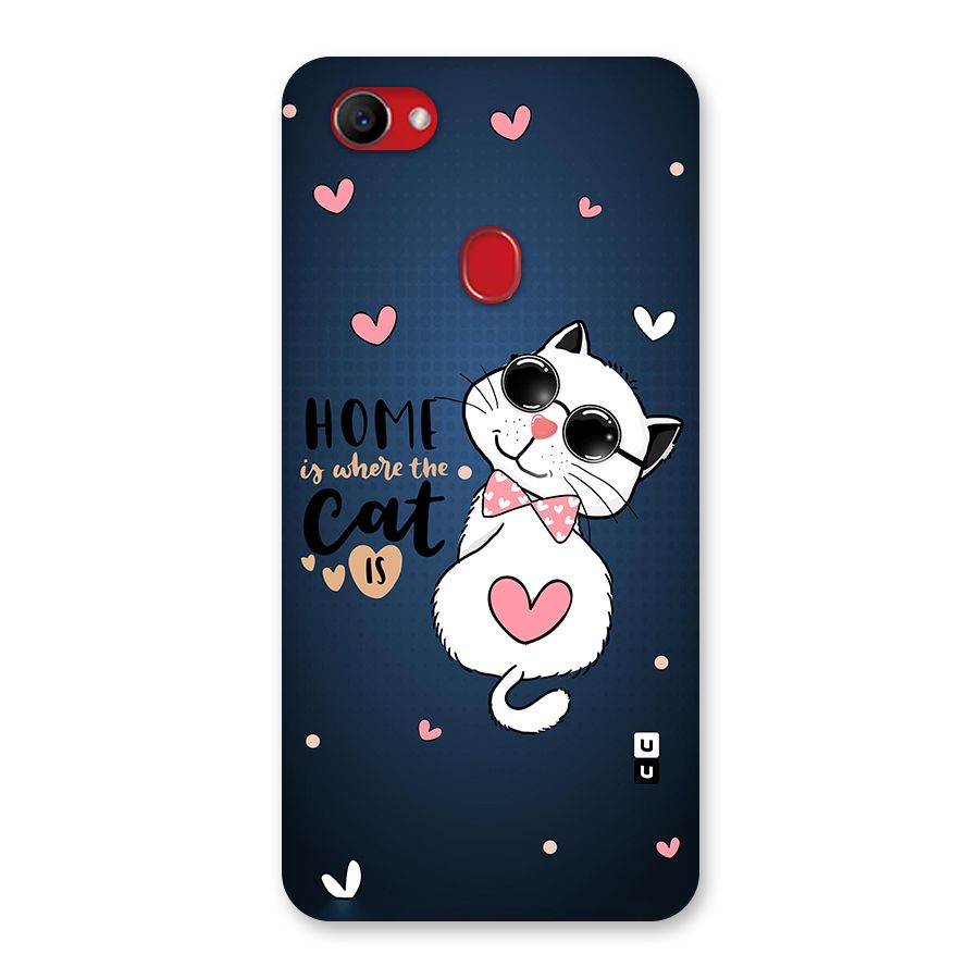 Home Where Cat Back Case for Oppo F7